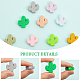 18Pcs 18 Styles Food Grade Eco-Friendly Silicone Beads(SIL-CA0001-70)-5