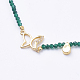 Brass Charm Bracelets(BJEW-I247-18-A)-2