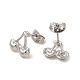 304 Stainless Steel Stud Earrings for Women(X-EJEW-I281-40P)-2