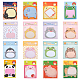 32 Bags 16 Style Cartoon Animal Shape Memo Notepads(DIY-CA0005-92)-1