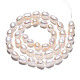 brins de perles de culture d'eau douce naturelles(PEAR-N014-07H)-2