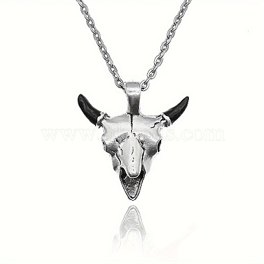 Stainless Steel Pendant Necklaces(NC1543)-2