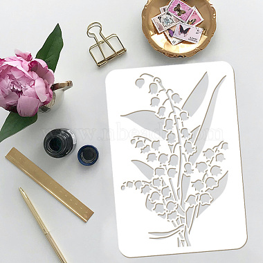 Plastic Drawing Painting Stencils Templates(DIY-WH0396-668)-3