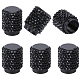 8Pcs Rubber Rhinestone Tire Valve Stem Caps(FIND-GF0009-36A)-7