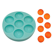 Yoga Silicone Molds, Resin Casting Molds, for UV Resin & Epoxy Resin Craft Making, Mixed Patterns, 134x20mm, Inner Diameter: 38x15mm(CHAK-PW0001-061A)