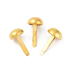 Iron Pendants, Mushroom, Golden, 16x8mm(IFIN-R001-14G)