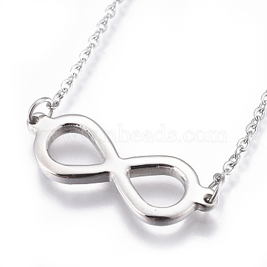 304 Stainless Steel Pendant Necklaces(NJEW-E141-39)-4