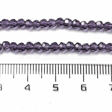 Transparent Glass Beads Strands(EGLA-A035-T3mm-D15)-5
