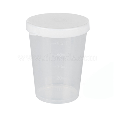 Мерный стаканчик пластиковые инструменты(AJEW-P092-02)-2