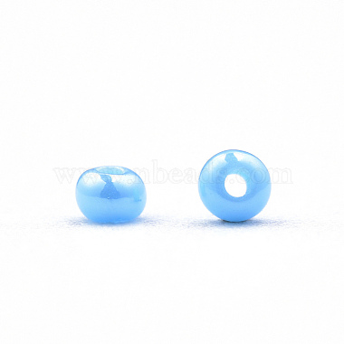 11/0 Czech Opaque Glass Seed Beads(SEED-N004-003B-20)-2