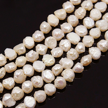 7mm BlanchedAlmond Others Pearl Beads