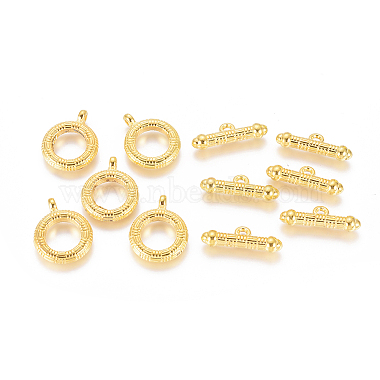 Alloy Ring Toggle Clasps(PALLOY-J471-31G)-2