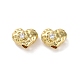 Brass Micro Pave Clear Cubic Zirconia Beads(KK-U042-05G)-1