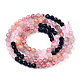 Natural & Synthetic Mixed Gemstone Beads Strands(G-D080-A01-02-30)-2