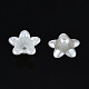 ABS Plastic Imitation Pearl Flower Bead Caps(KY-T023-033)-3