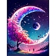 Fancy Tree Moon Night Scenery DIY Diamond Painting Kit(PW-WG44927-09)-1