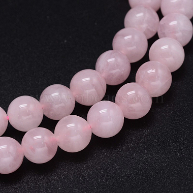 Madagascar naturel rose perles de quartz brins(G-F641-01-B)-5