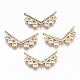 Brass Micro Pave Cubic Zirconia Charms(KK-S359-028-RS)-1