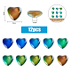 SUPERFINDINGS Handmade Lampwork Cabochons(LAMP-FH0001-14A)-2