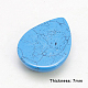 Synthetic Turquoise Cabochons(G-H1598-DR-33x25x7-07)-2