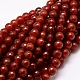 Dyed Natural Agate Faceted Round Beads Strands(G-E320B-10mm-08)-1