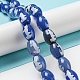 Blue Tibetan Style dZi Beads Strands(TDZI-NH0001-C05-01)-2