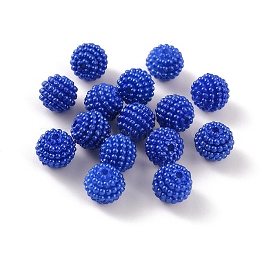 Opaque Resin Beads(RESI-WH0021-51B)-2