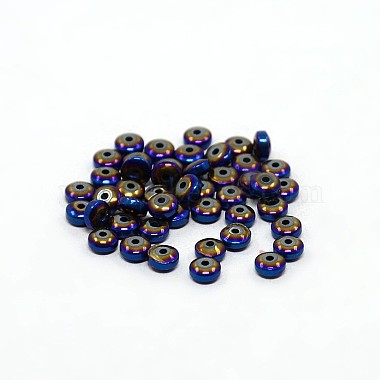 Electroplate Non-magnetic Synthetic Hematite Beads Strands(G-J216C-03)-3