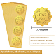 Self Adhesive Gold Foil Embossed Stickers(DIY-WH0211-405)-2