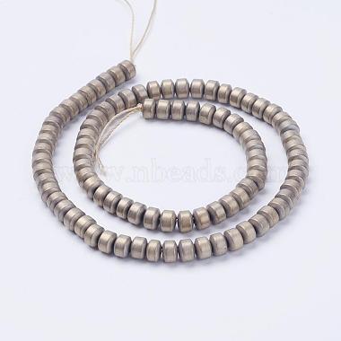 Electroplate Non-Magnetic Synthetic Hematite Beads Strands(G-F510-29A)-2