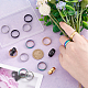 16Pcs 4 Colors 201 Stainless Steel Plain Band Finger Ring for Women(RJEW-UN0002-41)-4