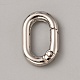 Zinc Alloy Spring Gate Rings(AJEW-WH0475-38P)-1