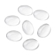 Transparent Oval Glass Cabochons(GGLA-R022-14x10)-4