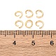 Messing Open Ringe springen(KK-G604-08G-16)-3