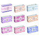PANDAHALL ELITE 90Pcs 9 Colors Lace Style Handmade Soap Paper Tag(DIY-PH0005-37)-3