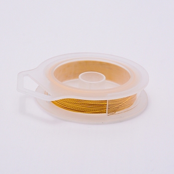 3 Strands Copper Craft Wire, Long-Lasting Plated, Golden, 0.3mm, about 80m/roll