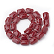 Opaque Solid Color Glass Beads Strands(GLAA-N032-04E)-2