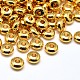 Brass Flat Round Spacer Beads(X-KK-M085-22G-NR)-1