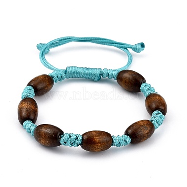 Cyan Wood Bracelets
