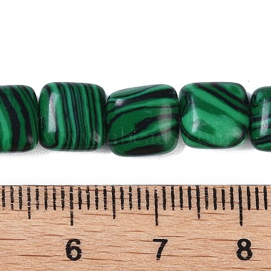 Synthetic Malachite Beads Strands(G-M435-A16-01)-5