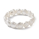 ABS Plastic Imitation Pearl Beaded Stretch Bracelet(BJEW-JB10104-01)-1