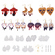 kits de fabrication de boucles d'oreilles bricolage(DIY-FW0001-14)-1