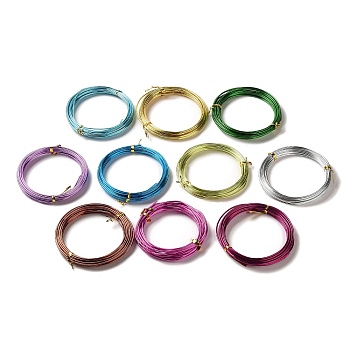 Aluminum Wire, Round, Mixed Color, 2mm, 12 Gauge(2mm)