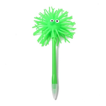 Plastic Diamond Painting Point Drill Pen, Diamond Painting Tools, with Monster Bacteria Ornament, Green, 205x68mm, Pen: 11mm wide, Hole: 1.8mm