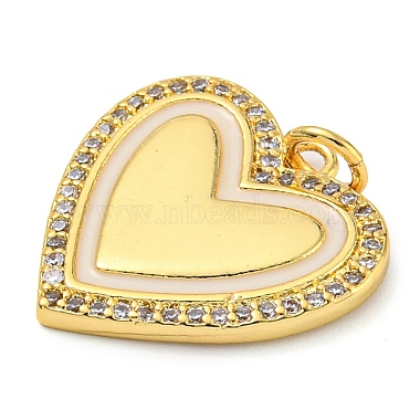 Rack Plating Brass Micro Pave Cubic Zirconia Pendants(KK-Z063-27G)-2