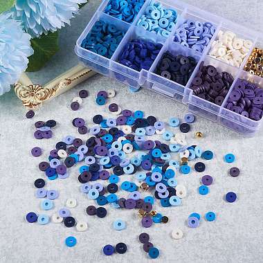 1770Pcs Polymer Clay Beads DIY Jewelry Making Finding Kit(DIY-SZ0006-51A)-3