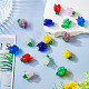 16St&uuml;ck 8 Farben handgefertigte Lampwork-Perlen(LAMP-TA0001-33)-7