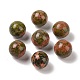 Natural Unakite No Hole Sphere Beads(G-K353-04B-05)-1