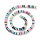 Handmade Polymer Clay Beads Strands(CLAY-R089-6mm-153)-2