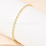 Brass Infinity Link Chain Bracelets for Women, Long-Lasting, Rack Plating Plated, Lead Free & Cadmium Free, Real 18K Gold Plated, 7.13 inch(18.1cm)(BJEW-F531-01G)
